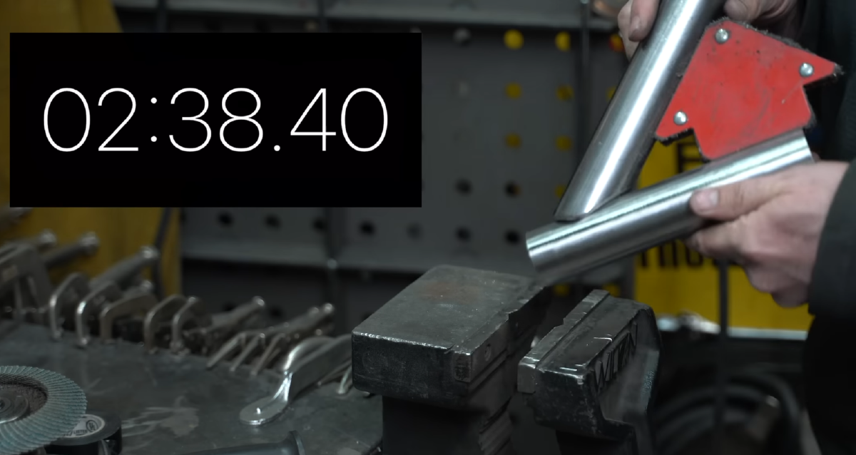 Notch tube without a tube notcher in under 3 minutes