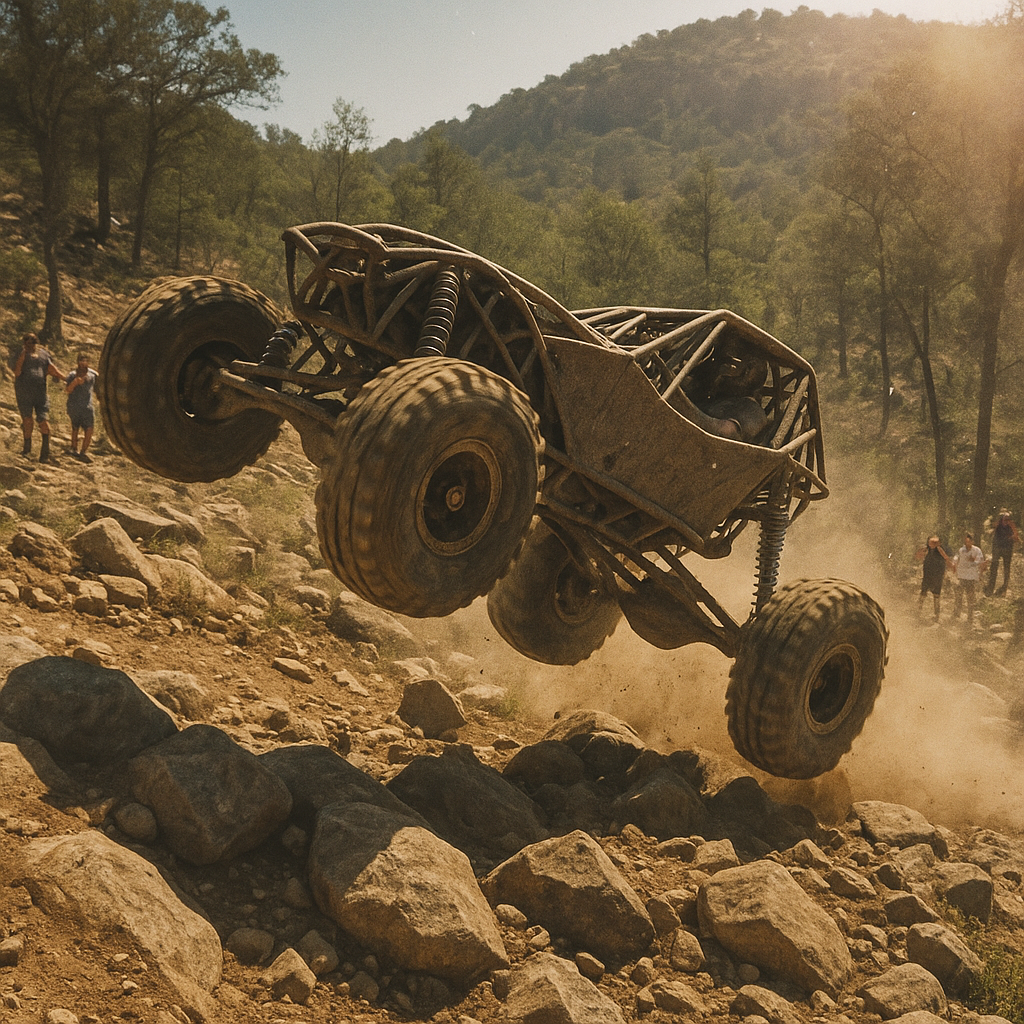 "Bad Influence" rock bouncer jumping rocks
