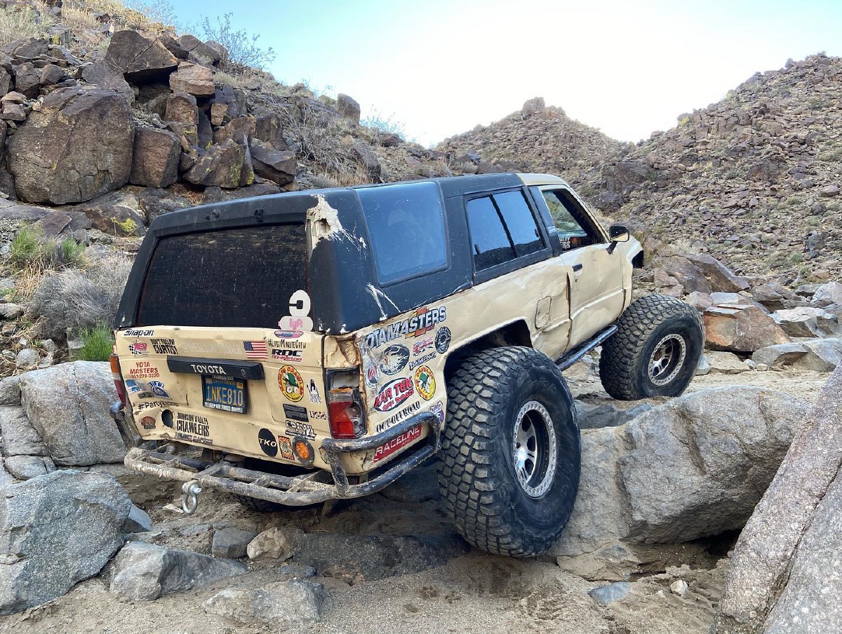 Brandon Sloans' beat daily driver 4Runner