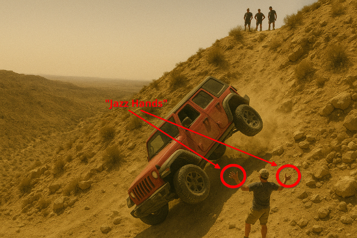 Bad spotter signals helped lead to this rollover