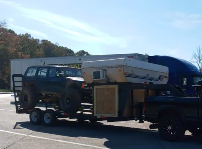 diy popup crawler hauler build