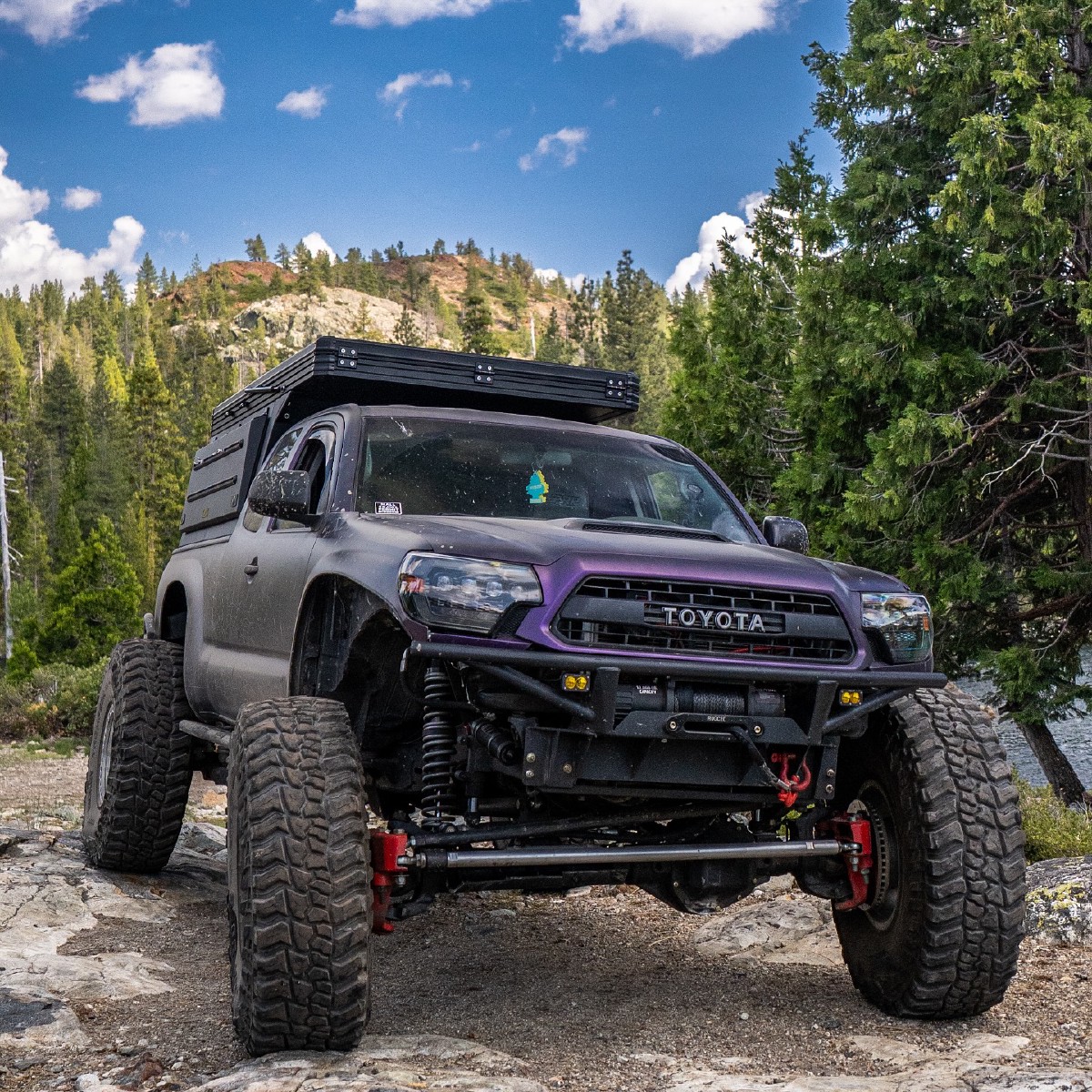 Kiet's 1 ton overlanding Tacoma on 42s